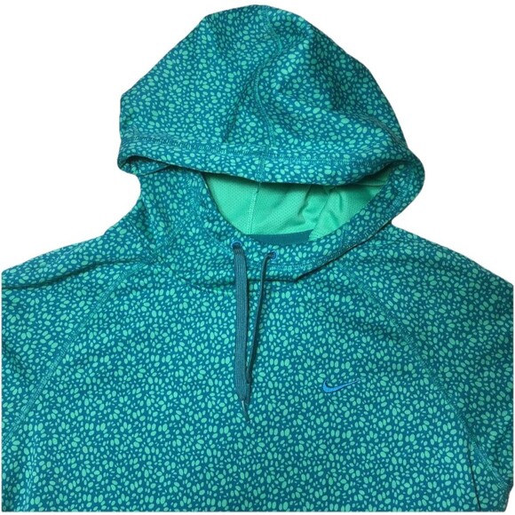 Nike Therma Fit Training Hoodie Sweatshirt Green 685461 Size Large - Picture 2 of 10